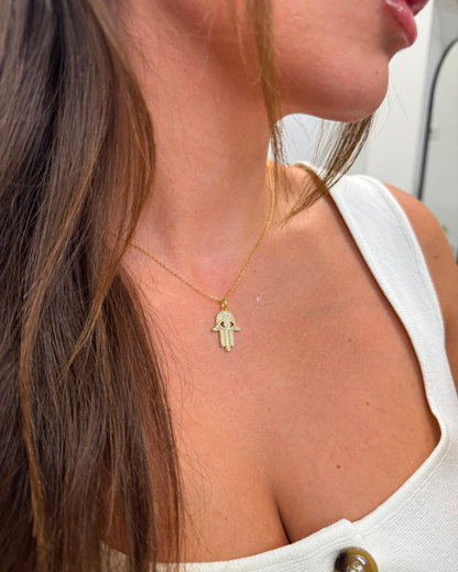 Hamsa-Kette Mue