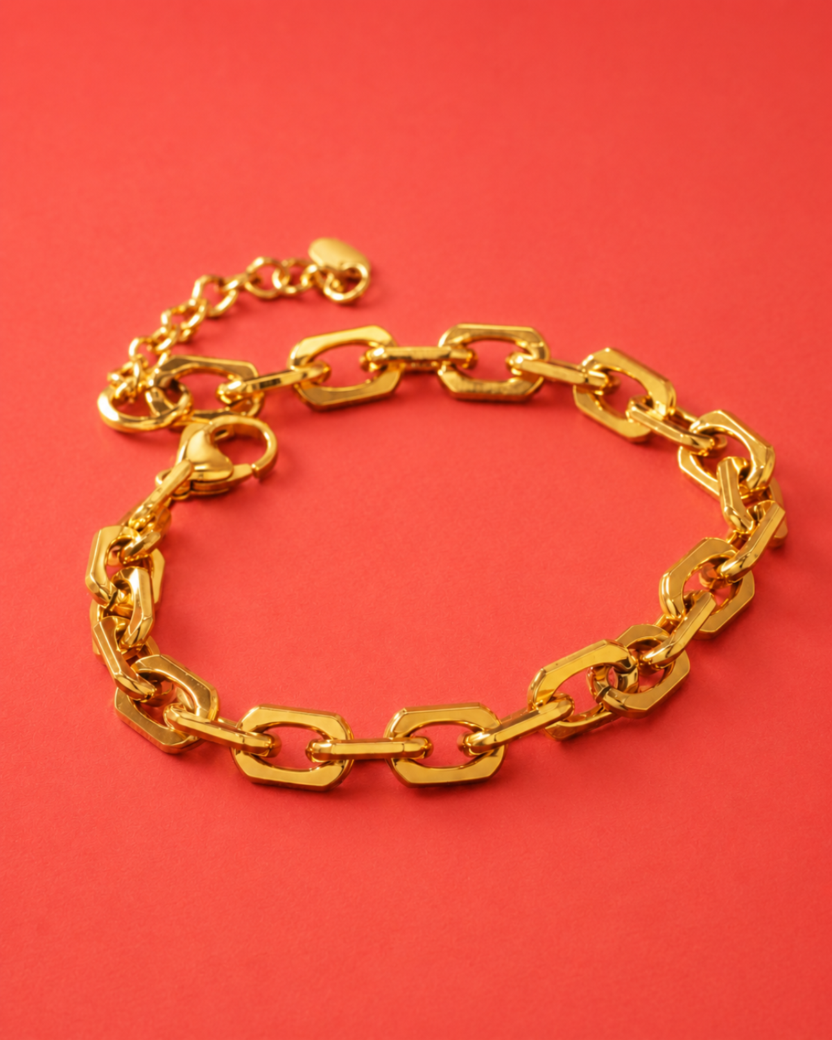 Chunky Paperclip Armband Coll