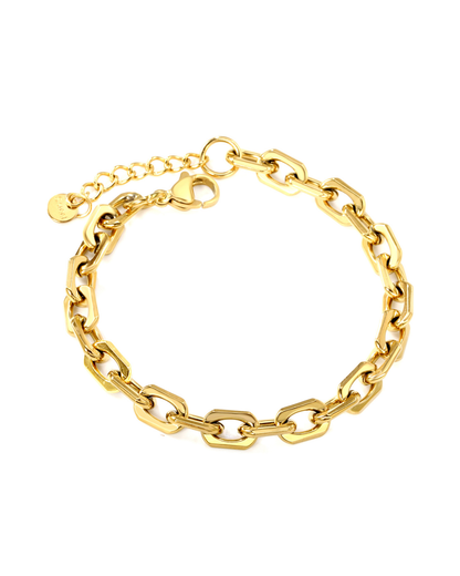 Chunky Paperclip Armband Coll
