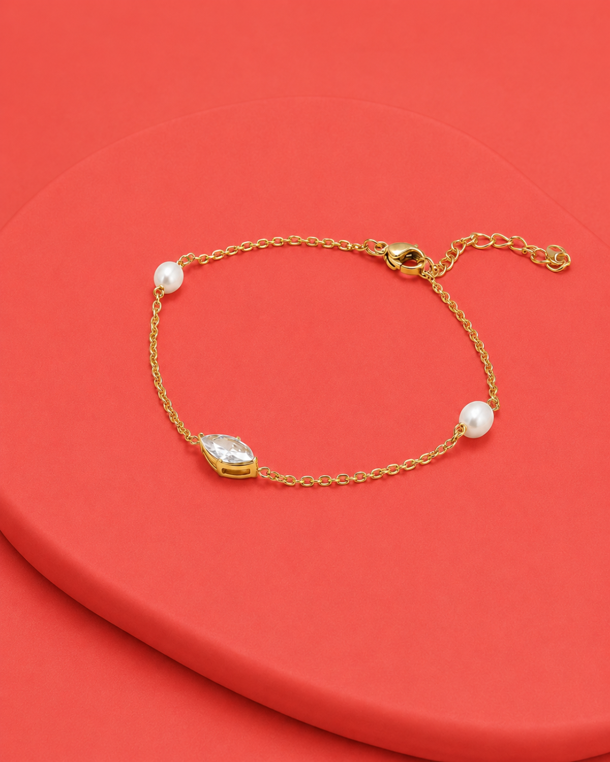 Zirkonia-Perlenarmband Yapen