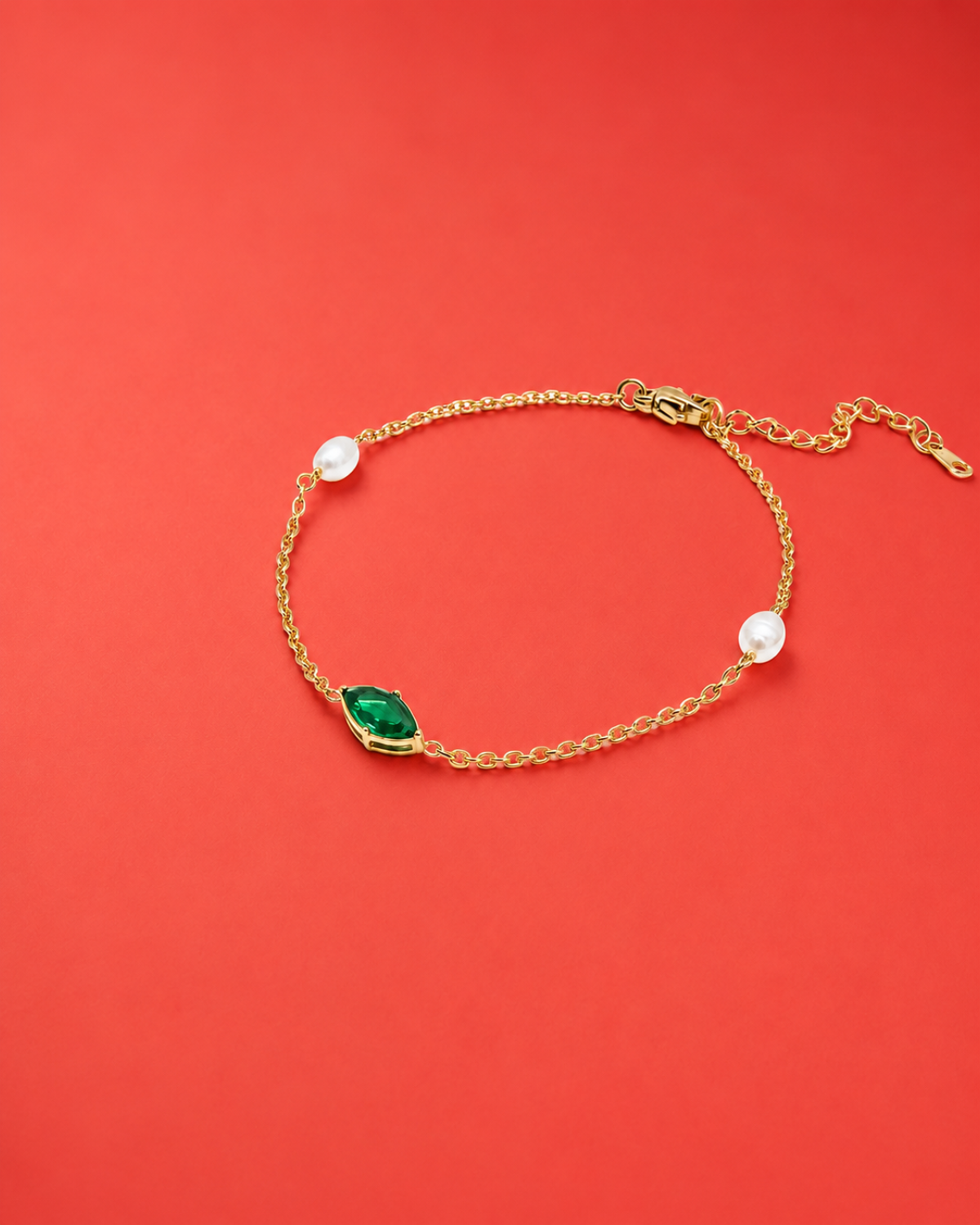 Zirkonia-Perlenarmband Yapen