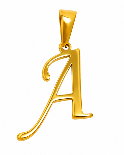 Buchstabenanhänger Corsiva