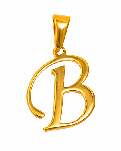 Buchstabenanhänger Corsiva