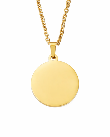 Runde Kette mit Gravur