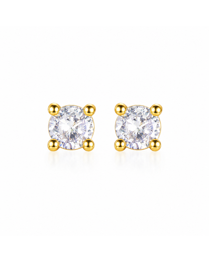 Solitaire-Ohrstecker Nan